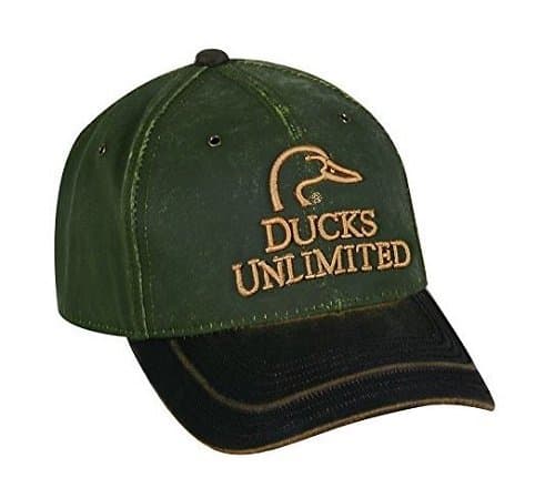 Ducks Unlimited 2 Tone Adjustable Closure Weathered Cotton Cap