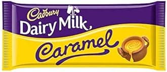 Cadbury Dairy Milk Caramel Chocolate Bar, 120g