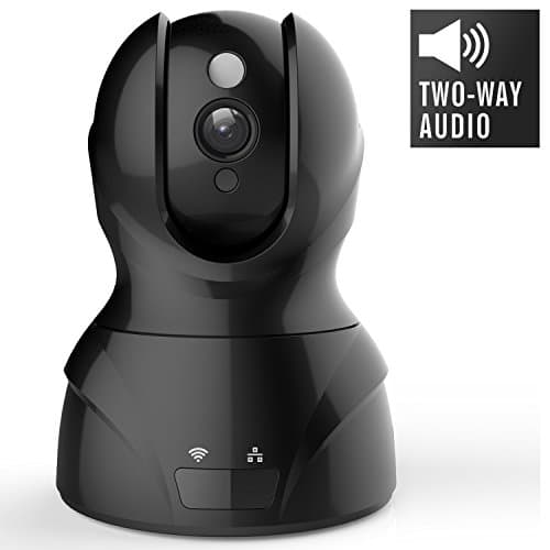 Imillet Dome Surveillance for Security - 1280P HD WiFi Wireless Security Camera in Two- Way Audio - Night Vison Home Monitor with Motion Detection-Pan/Tilt/Zoom(Black)