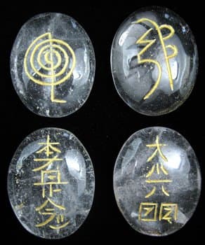 Clear Quartz Usui Reiki Set