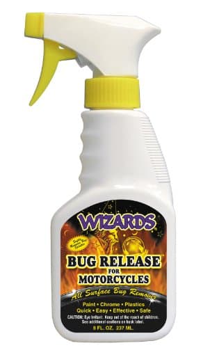Wizards Presoak Bug Release for Motorcycles - Easy-to-Use Effective Dirt Removal Spray - Spot Cleaner for Motorcycles & All Surfaces - 8 fl oz