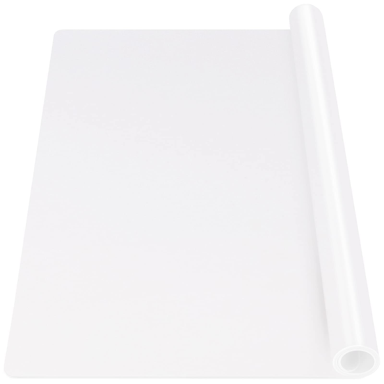 Gartful Oversize Transparent Silicone Mat, Countertop Protector, 27.6x 19.7 inches Silicone Sheet for Crafts Resin Jewelry Casting Mat Pad Nonstick Table Placemat