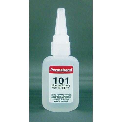 Permabond 101 Wicking Type Plastic Bonding Adhesive 1 oz. Bottle