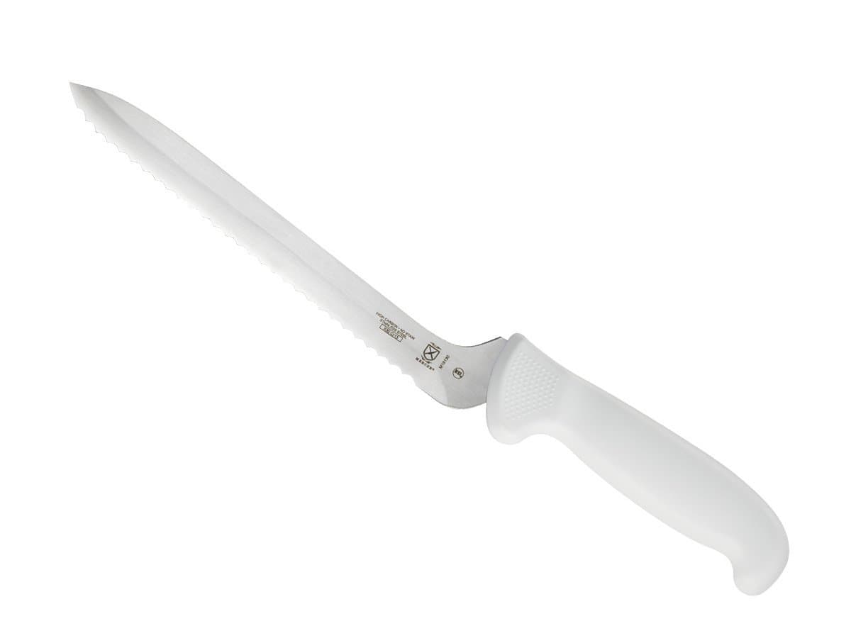 Ultimate White, 8 Inch Wavy Edge Offset Utility Knife