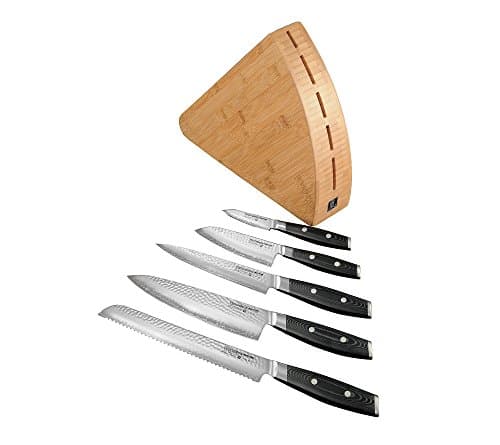 Yaxell Tsuchimon 6-pc. Knife Block Set