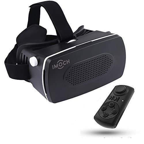 Imoch 3D VR Headset Glasses Virtual Reality Mobile Phone 3D Movies for iPhone 6s/6 plus/6/5s/5c/5 Samsung Galaxy s5/s6/note4/note5 and Other 4.7"-6.0" Cellphones