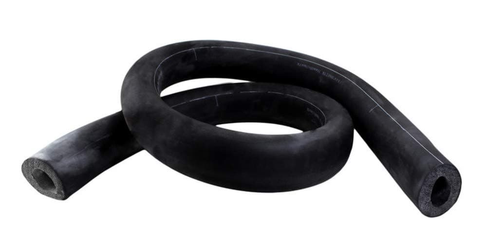 100 x 5/8" ID 13mm Thick 6 Ft Standard Nitrile Rubber Pipe Insulation R1.95 Water Resistant