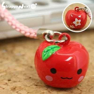 Lamplanning Ringo Chan Bell Netsuke Cell Phone Strap