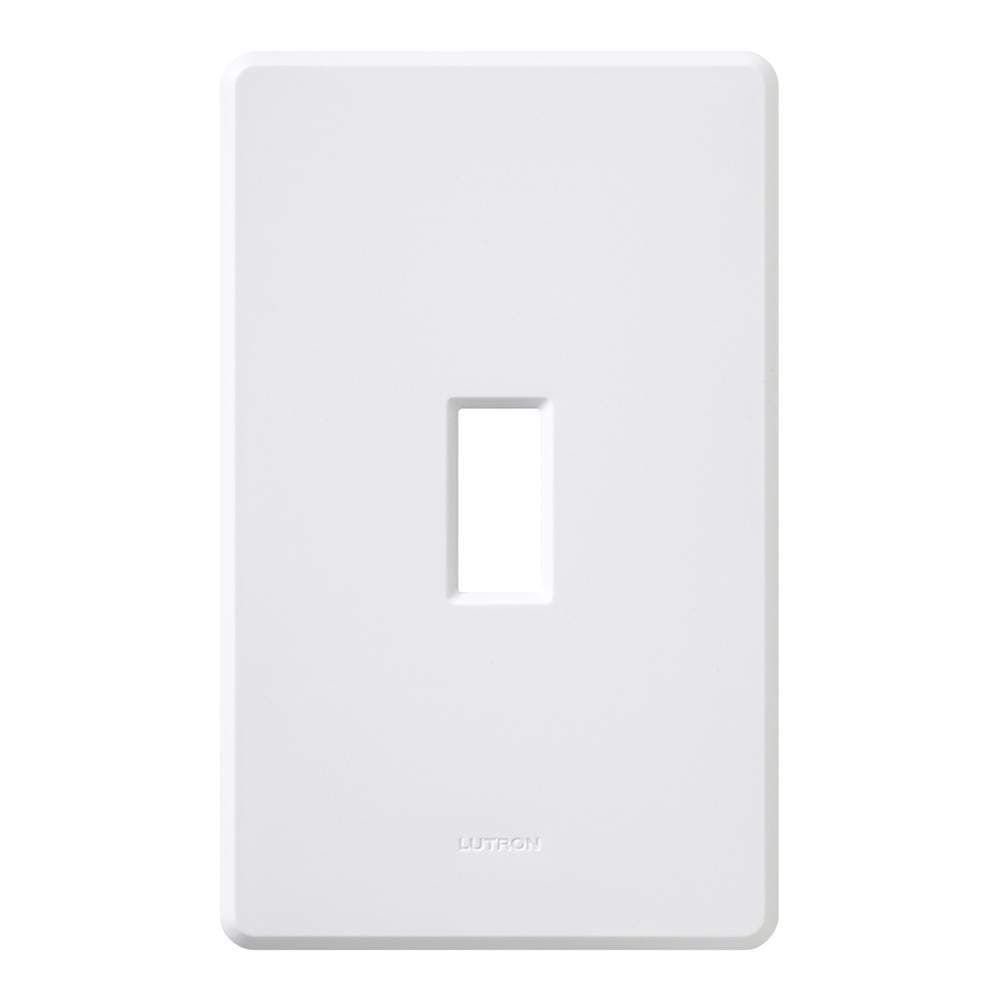 Lutron FW-1-WH Wallplate, White