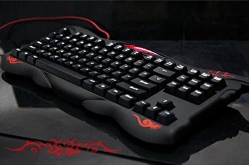 Andget AULA EVIL SPIRIT MAD SCORPION Mechanical Gaming Keyboard Programmable Gaming Keyboard with CHERRY MX Black Switches