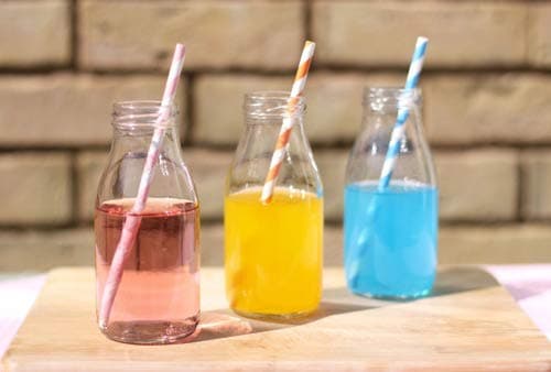 250ml Retro Style Bottle With Silver Lids (24)