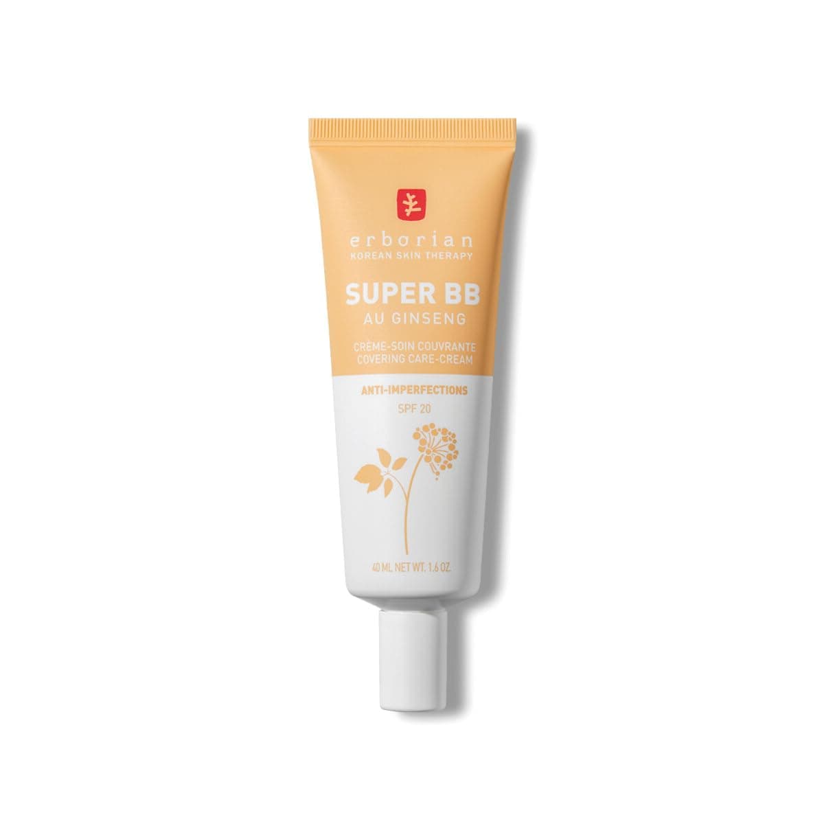 Super BB Cream with Ginseng - Full coverage BB cream for acne prone skin
