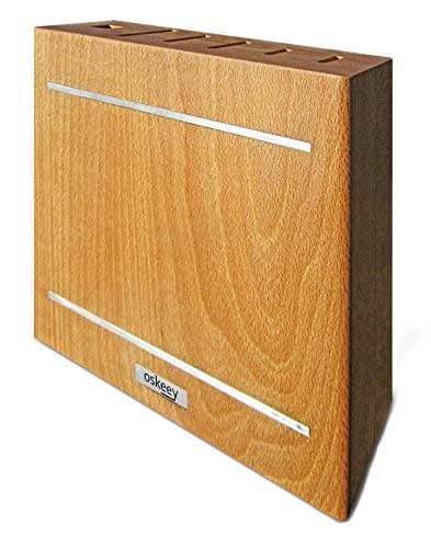 Oskeey Wooden Knife Block