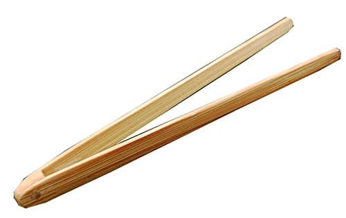 Mini Bamboo Tongs x 12