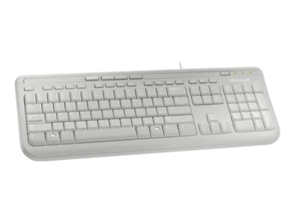 Wired Keyboard 600, UK Layout - White