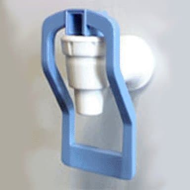 Cup Trip Faucet - White Cooler Blue Cup Trip