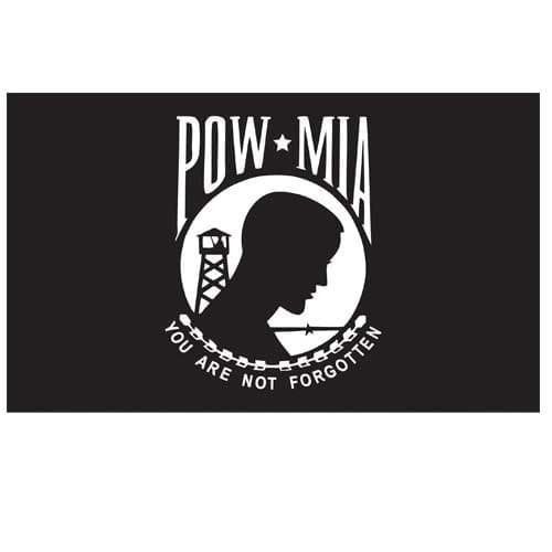 POW/MIA Flag 2x3ft Nylon - Double Sided