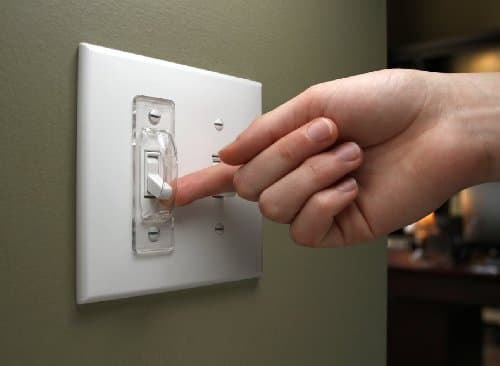 Light Switch Guard - Toggle - Clear! (3 Shields) by Switch Shield