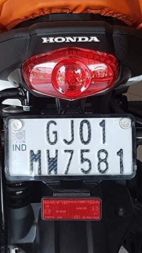 Safeplate Number Plate Protector for Bike (Front-Rear)