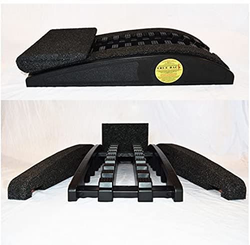 Relieve Lower Back Pain and Correct Posture - Best Back Stretcher with Pressure Points for Massage and Sciatica