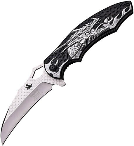 Dark Side Ballistics DS-A007SL Spring Assisted Knife, 4.75"
