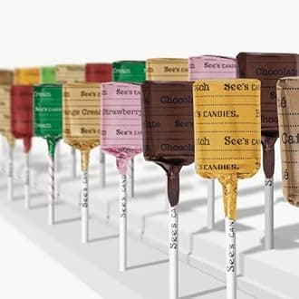 See's Candies 1 lb 5 oz Lollypalooza Lollypop Lineup