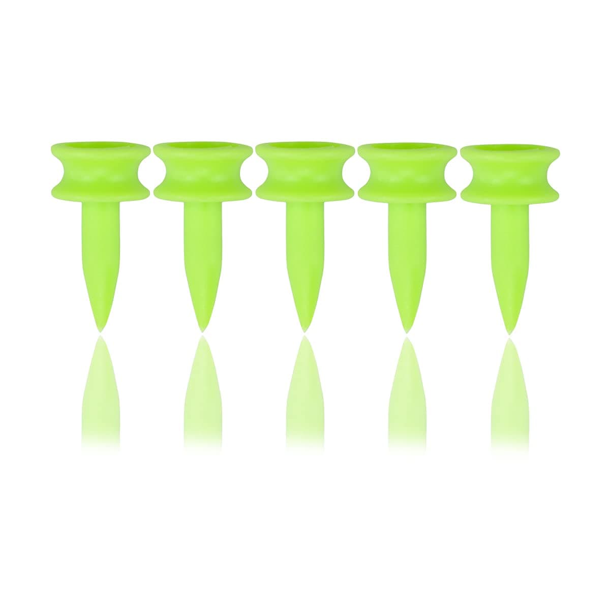 Golf Tees Plastic 25MM 100 Count Small Green Golf Tees 1 inch