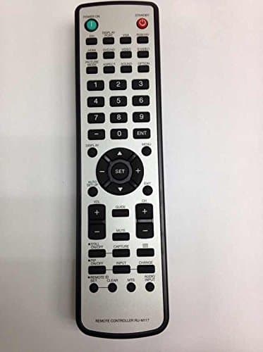 RLsales General Replacement Remote Control Repalced RU-M117 RU-M121 Fit for NEC P521 P462 P401 P461