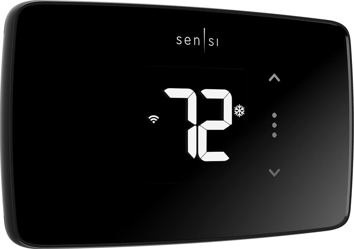 Sensi Lite Smart Thermostat, Data Privacy, Programmable, Wi-Fi, Mobile App, Easy DIY, Compatible with Alexa, Energy Star Certified, ST25, C-Wire Not Required **New 2023!**