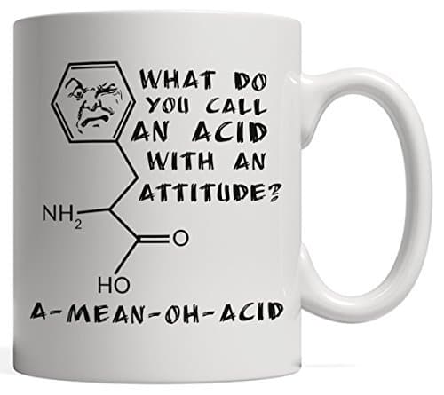 Ceramic 11oz Funny Science Mug - A Great Gift for Teachers or Lovers of Hot Drinks