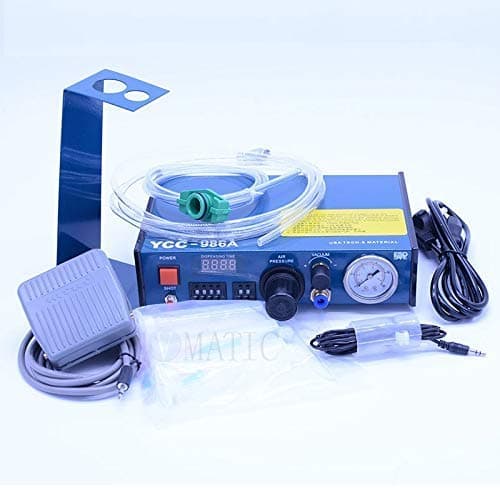220V Auto Glue Dispensing Solder Paste Liquid Controller Dropper VMATIC Glue Dispensing Machine