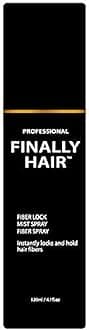 Finally Hair Fiber Lock STRONG Hold Spray for Holding Fibers in Place. Compatible/Replacement For Fiber Hold Spray From Toppik, Xfusion, Febron, Bosley, Nanogen