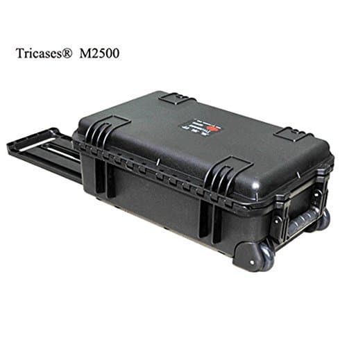Tricases M2500 plastic equipment case (Black)