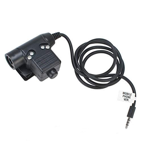 U94 PTT System Compatible with 3.5mm Mobile Phone/Android/iPhone (Civilian Wired)