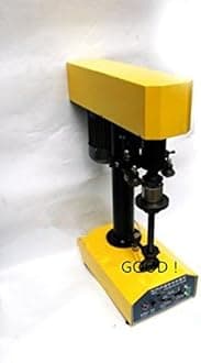 semi automatic PET can sealing machine for tin,jar capper Capacity 25/min