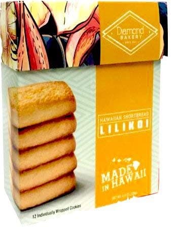 Lilikoi Hawaiian Shortbread Cookies