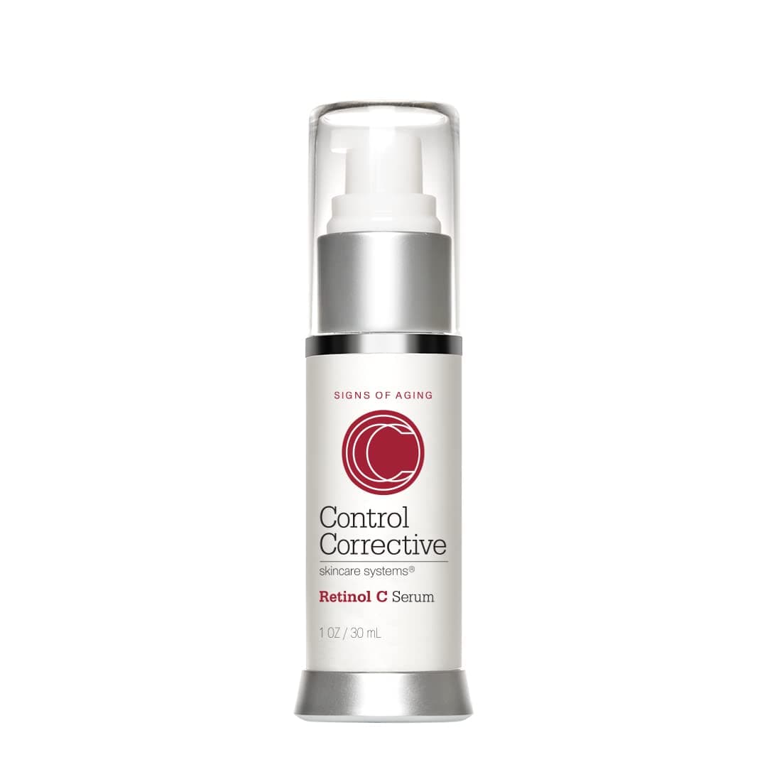 CONTROL CORRECTIVE Retinol C Serum, 1 Oz - A Lightweight, Non-Comedogenic And Gentle Retinol Serum With Stabilized Vitamin C For Overall Skin Improvement, Calms Complexion, Aging Skin, All Skin Types