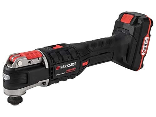 PARKSIDE Cordless Multifunction Tool Performance 20 V PAMFWP 20 Li B2 Oscillation Tool (brushless, Without Battery, Without Charger, in a Carrying case)