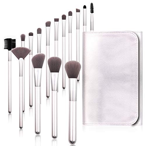 15 pcs Professional Makeup Brush Set (Black)