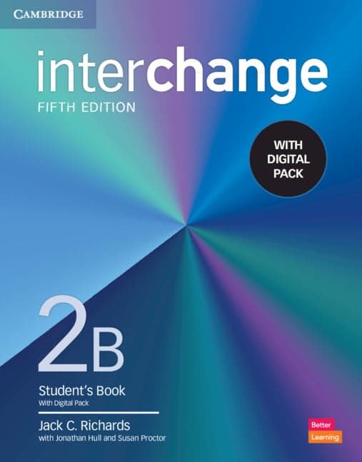 Interchange Level 2B Student's Book with Digital Pack