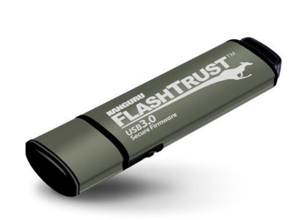 Flash Trust – 16GB Secure Firmware Flash Drive – Write Protect Switch – SuperSpeed USB 3.0
