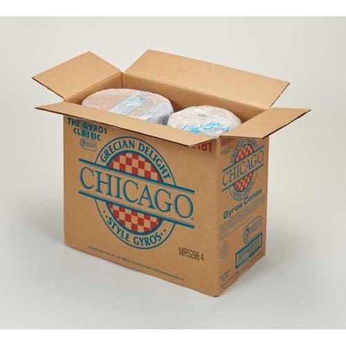 Gyro Chicago Medium Style Meat Cone, 20 Pound -- 2 per case.