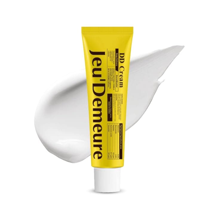 - JEU'DEMEURE DermiShuttle DD Cream Deep Hydration Intensive Smoothness Face, Neck and Hand with Peptide, Ceramide, Hyaluronic Acid, Anti Aging Wrinkles Cream, Korean skincare Moisturizer (50g)