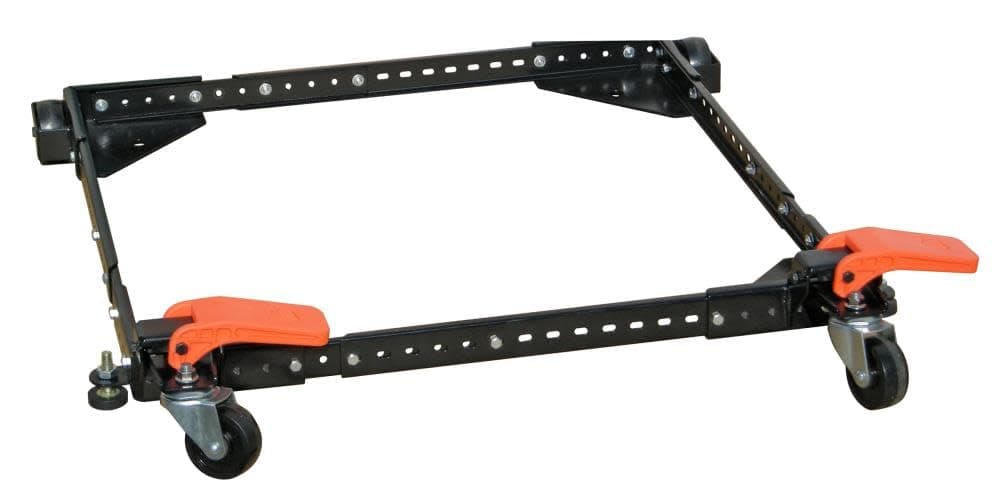 HTC-2000 Adjustable Mobile Base For Power Tools, Large Machinery, 500-pound Weight Capacity, Black, 1