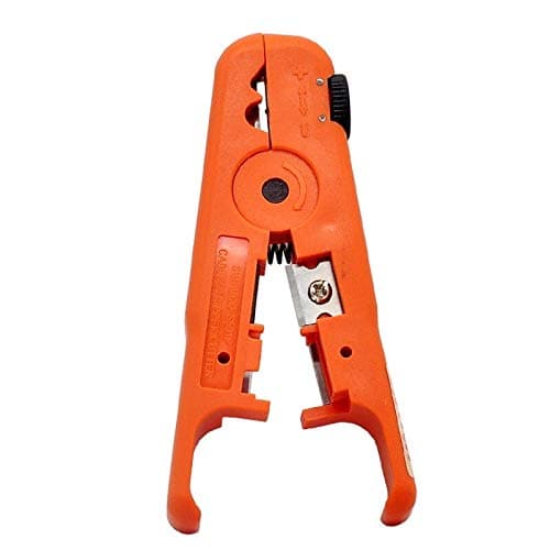 Dong Yong S501 SHIPUCO Multi-Function S501P Multi-Conductor Cable Irregular ourshape Cable Stripping Knife Stripping Wire Tool (Orange)