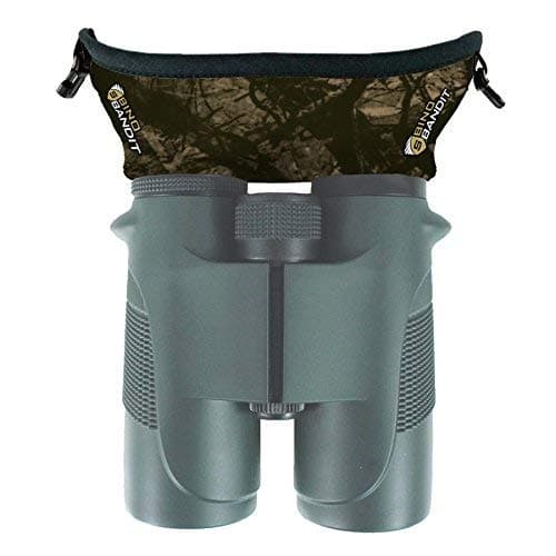 Slicker Bino Bandit - Blocks Glare, Improves Visual Acuity and Reduces Eye Fatigue. FITS All Binoculars, Stealth Tan