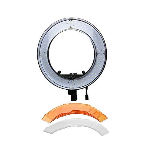 LED 13.4" Ring Light Selfie SMD Circle Lights 40W 5500K/3200K Dimmable Lamp Bulbs for Camera Photography Studio Phone Video