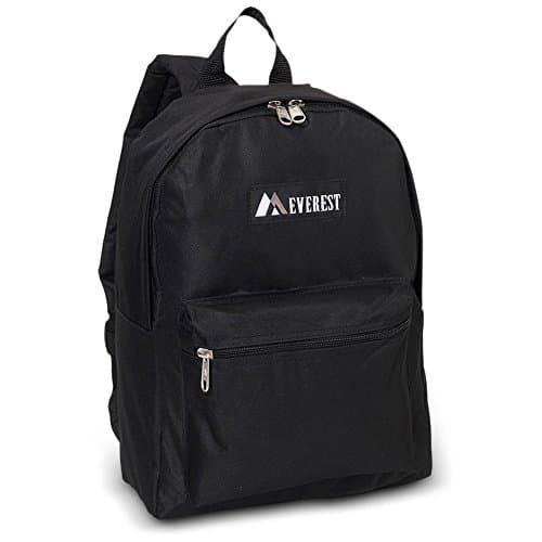 Everest Standard Midsize Backpack Black