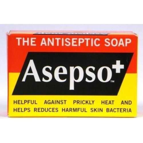 Asepso+ the Antiseptic Soap, 2.8 Oz / 80 G (Pack of 8)