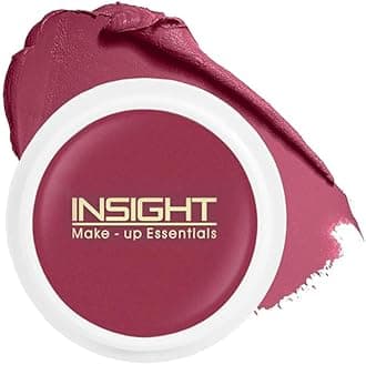 INSIGHT Blusher - Dusty Rose| Dewy Finish|Infused with Vitamin E| Multi Use |Super Pigmented -3.5g